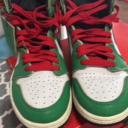 Jordan 1 Retro High OG Lucky Green  Size 10.5