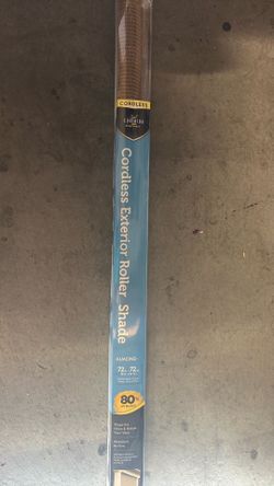 Coolaroo cordless exterior roller shade