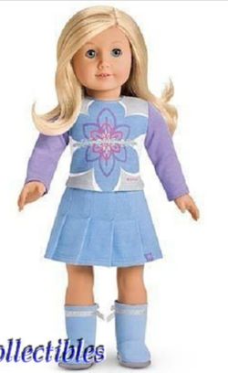American Girl  “I Like Your Style” Outfit Skort Top Boots, the clothing is casual and perfect for any occasion, suitable for dolls.The set is an origi