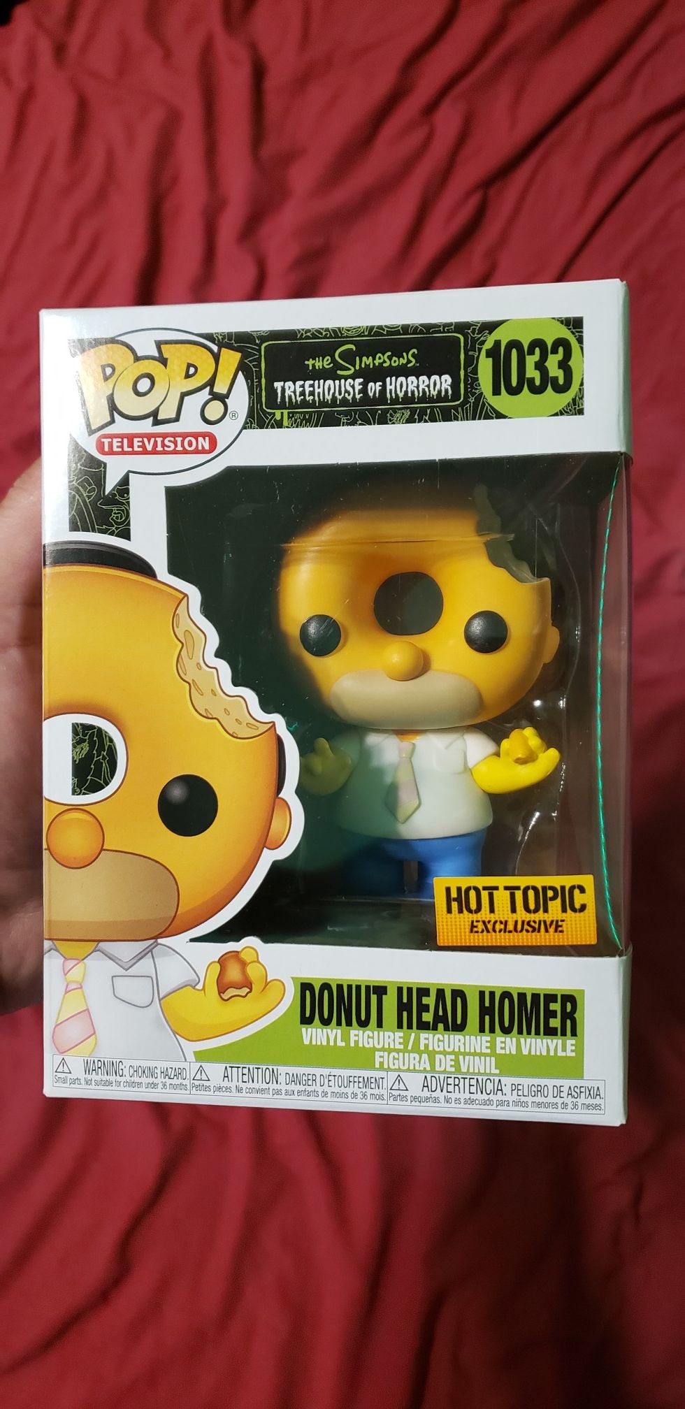 Donut head Homer Simpson funko pop 1033