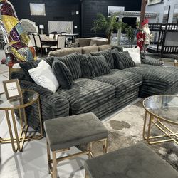 Sectional Cordoroy Different Colors 