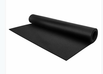 Like new*** Black Rubber Gym Floor Mat