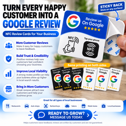 Google review cards (programmable)