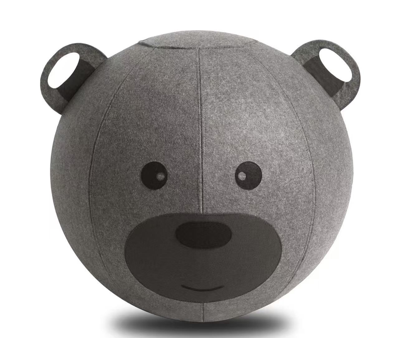 Vivora Niko - Sitting Ball Chair for Office and Home, Lightweight Self-Standing Ergonomic Posture Activating Exercise Ball Solution with Handle & Cove