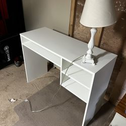 IKEA Desk and/lamp