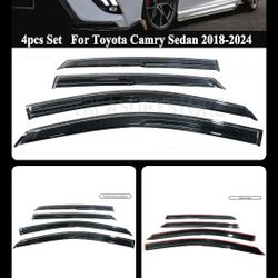 2019-2024 Toyota Camry Jdm Rain Guards