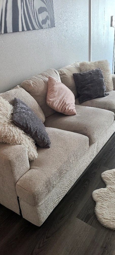 Beige Sofa