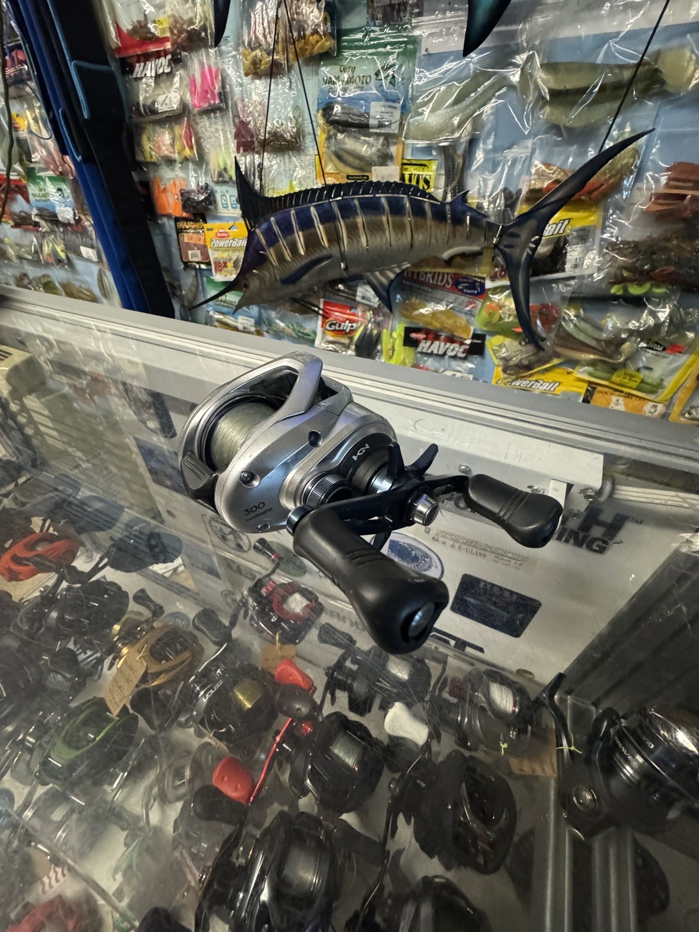 Shimano Tranx 300 Casting Salt Water Fishing Reel. Ready to Fish.