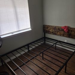 Queen Bed Frame In Good Condition 