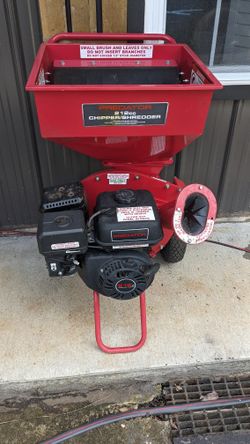 Predator 6.5hp Wood Chipper 212cc Shredder Up To 3" Diameter