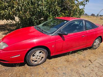 Saturn SC Red 2-Door Coupe