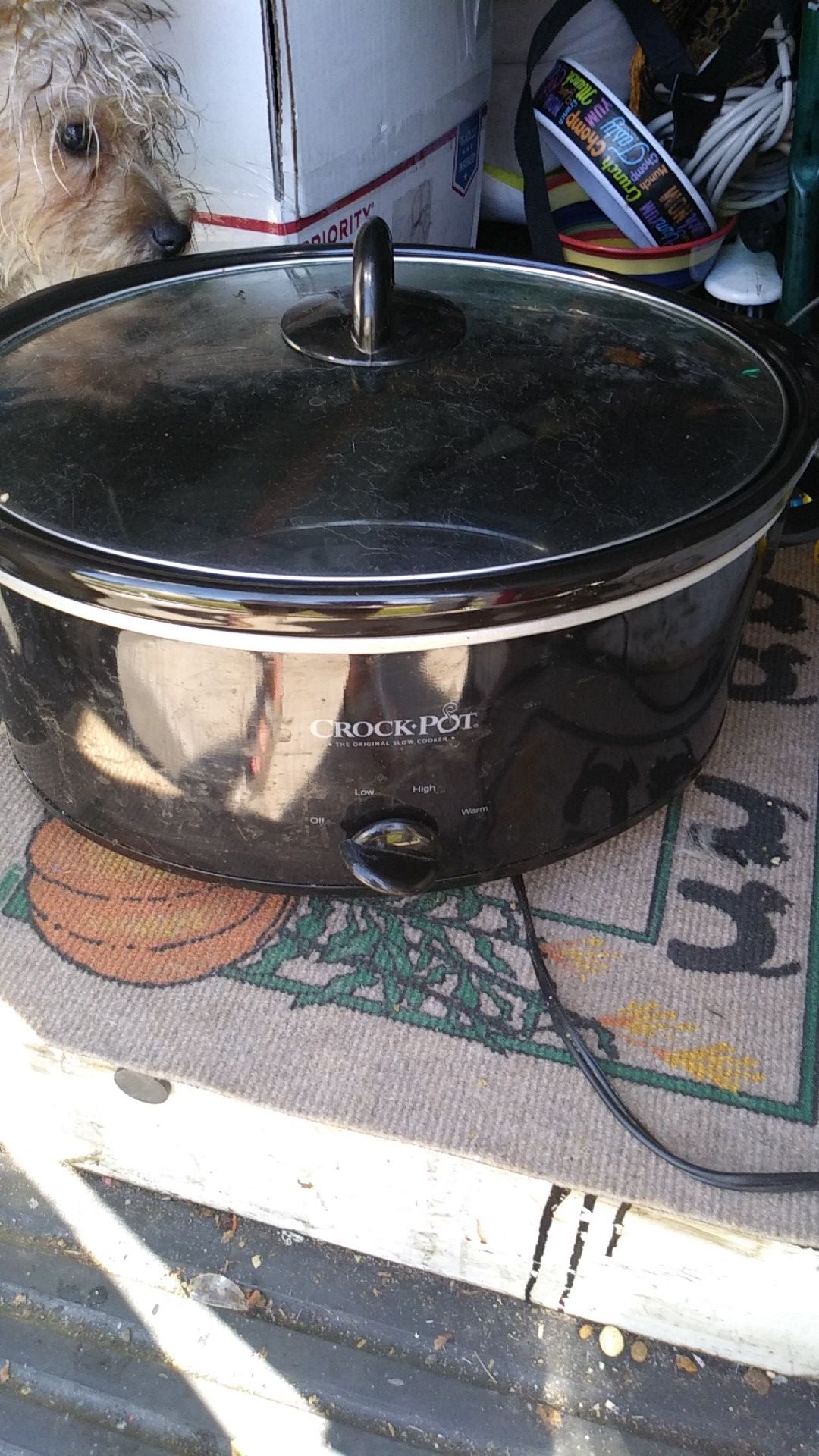 Large crock pot