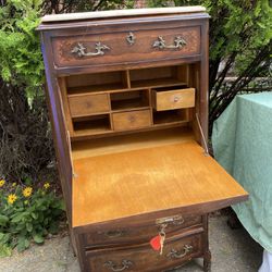 Desk hutch hutch desk hundred years old with marble top