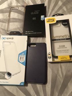 iPhone 7/8 plus phone cases & screen protector