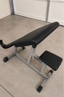 Valor Fitness CB-6 Preacher Curl Bench – Commercial Grade