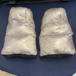 7AM Encanto Stroller Gloves Silver