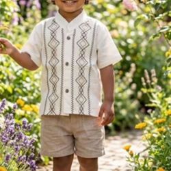 Boys-Niños Guayaberas - Traditional Mexican Shirts
