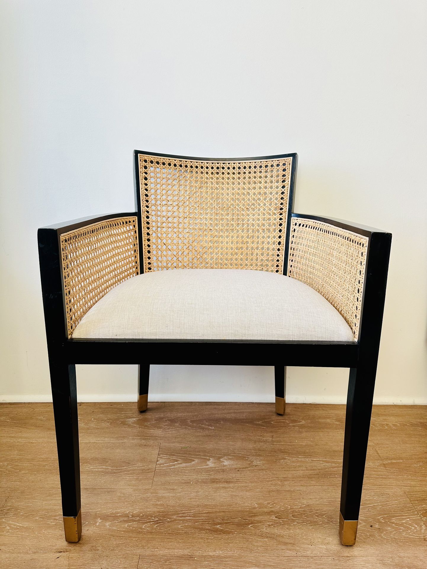 Wooden Wicker Deco Chair 