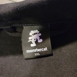 Monstercat XXL Black Denim Jacket