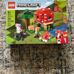Brand New Lego Minecraft Mushroom House Set