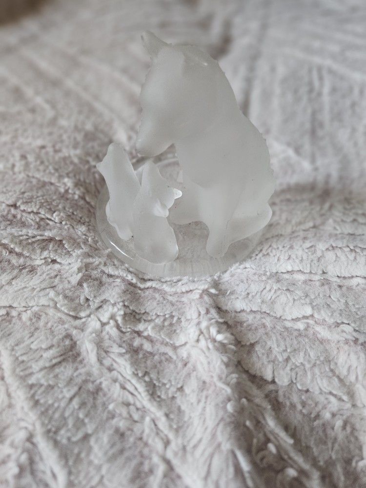 Partylite Wolf Mother And Cubs