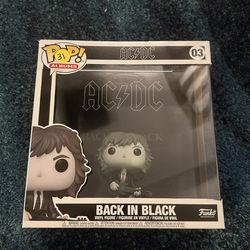 ACDC Black And Black Funko