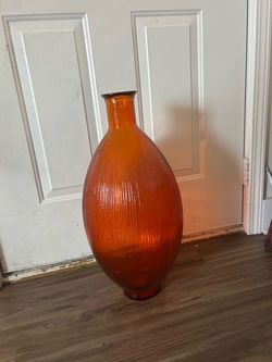 Orange Vase