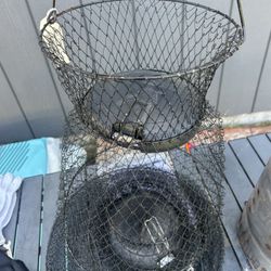Metal Net Fish Holder