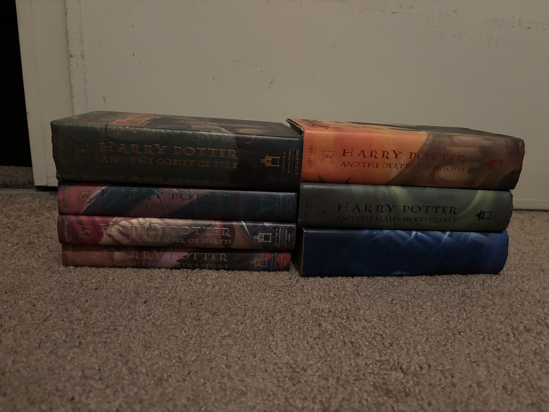 Original Harry Potter Series Hardcovers