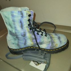Tye Dyed Doc Martens Boots