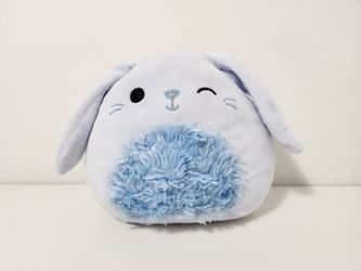 NWT Squishmallow - Easter Squad - Bastian the Bunny Plush - Blue