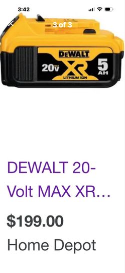 NEW DEWALT 5.0 AH LITHIUM BATTERY 