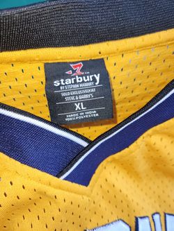 Used Stephon Marbury #3 Georgia Tech Yellow Jackets Jersey xl , autogr &KDj