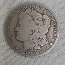 Rare 1900 Morgan O Silver Dollar