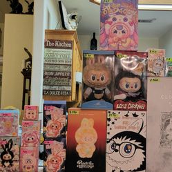 Various Labubu and Baby Three Dolls