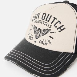 Von Dutch Crew2 Black - White Trucker Von Dutch - Petten