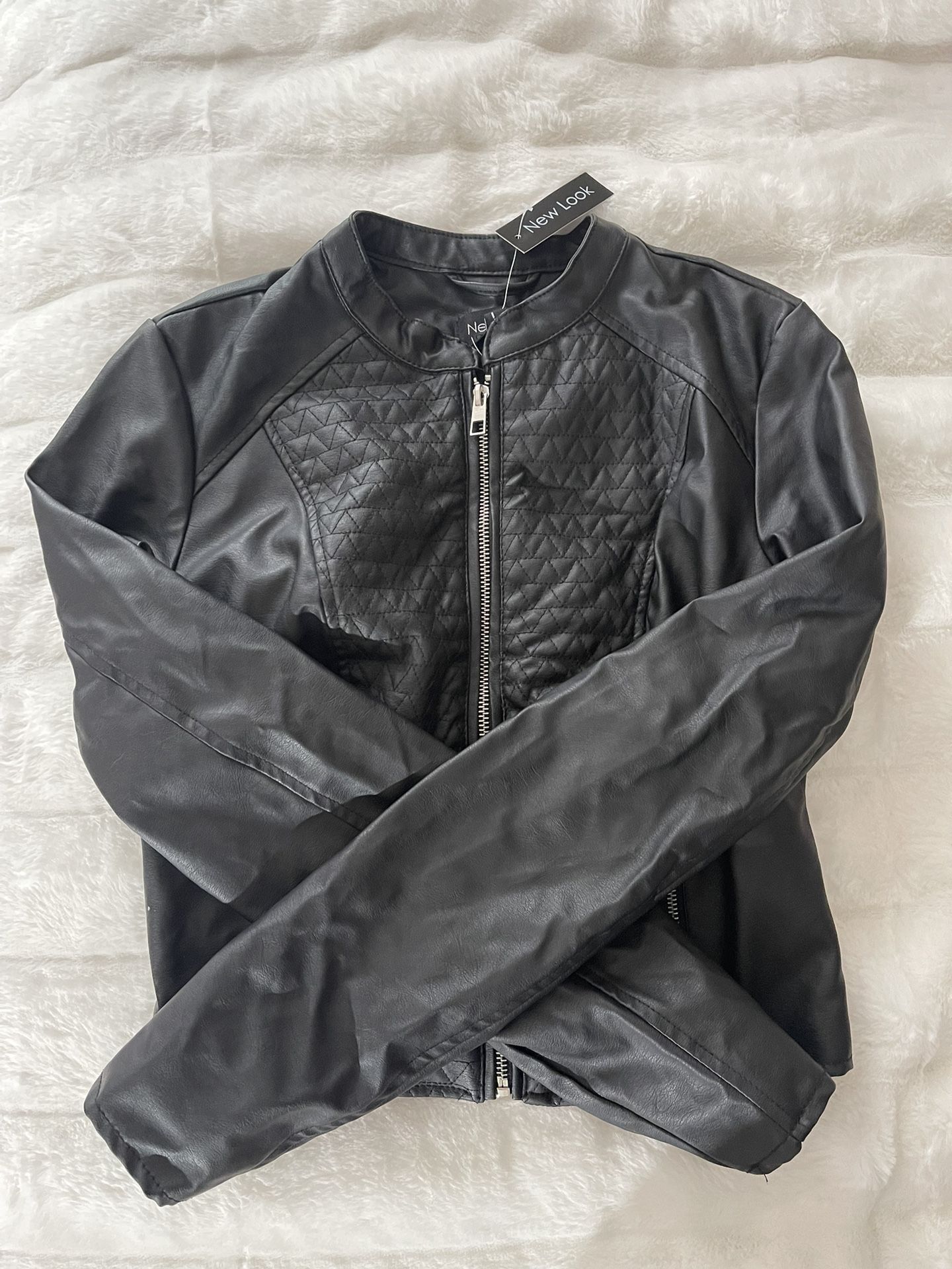 Girls New Leather Jacket ( Brand New With Tags )