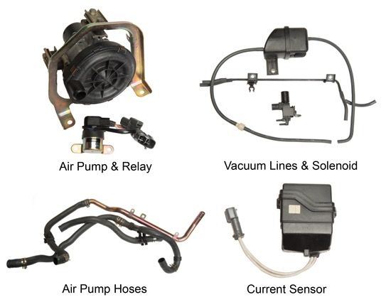 Honda S2000 COMPLETE Air Pump System!!
