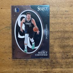 2024 SELECT LUKA DONCIC SELECT CERTIFIED CARD