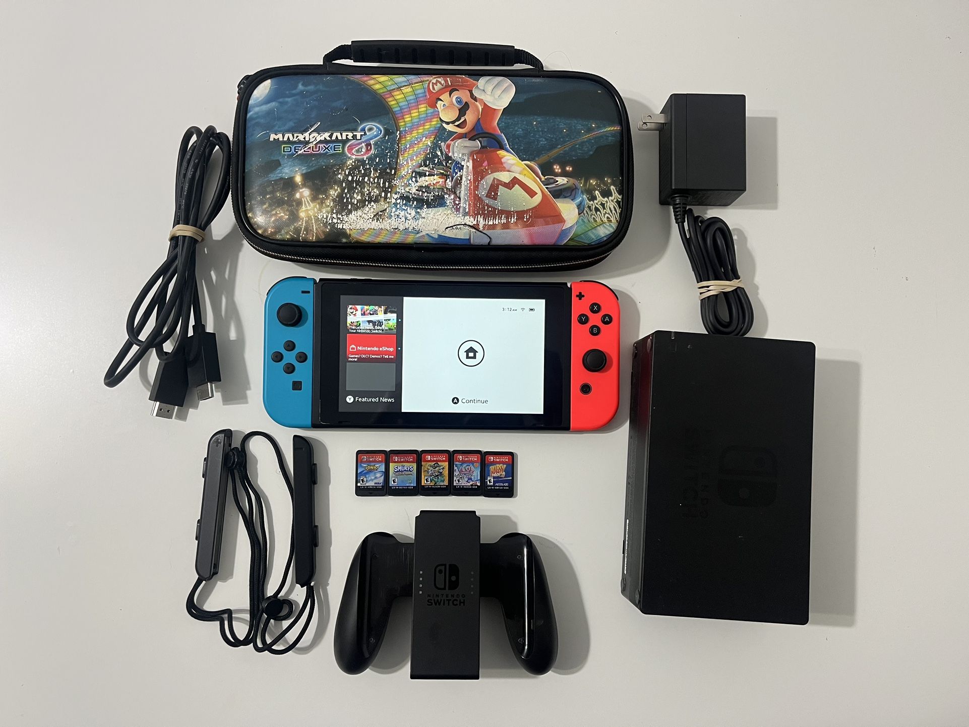 Nintendo Switch 5 Games