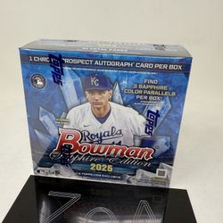 2025 Topps Bowman Sapphire Baseball Hobby Box