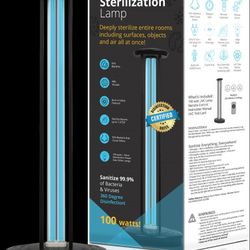 GermoZap Uvc Room Sterilization Lamp/ With Remote (Brand New)