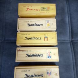 Puerto Rico Dominoes Five Sets $40 Firm