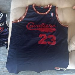 Alternate Cleveland LeBron jersey
