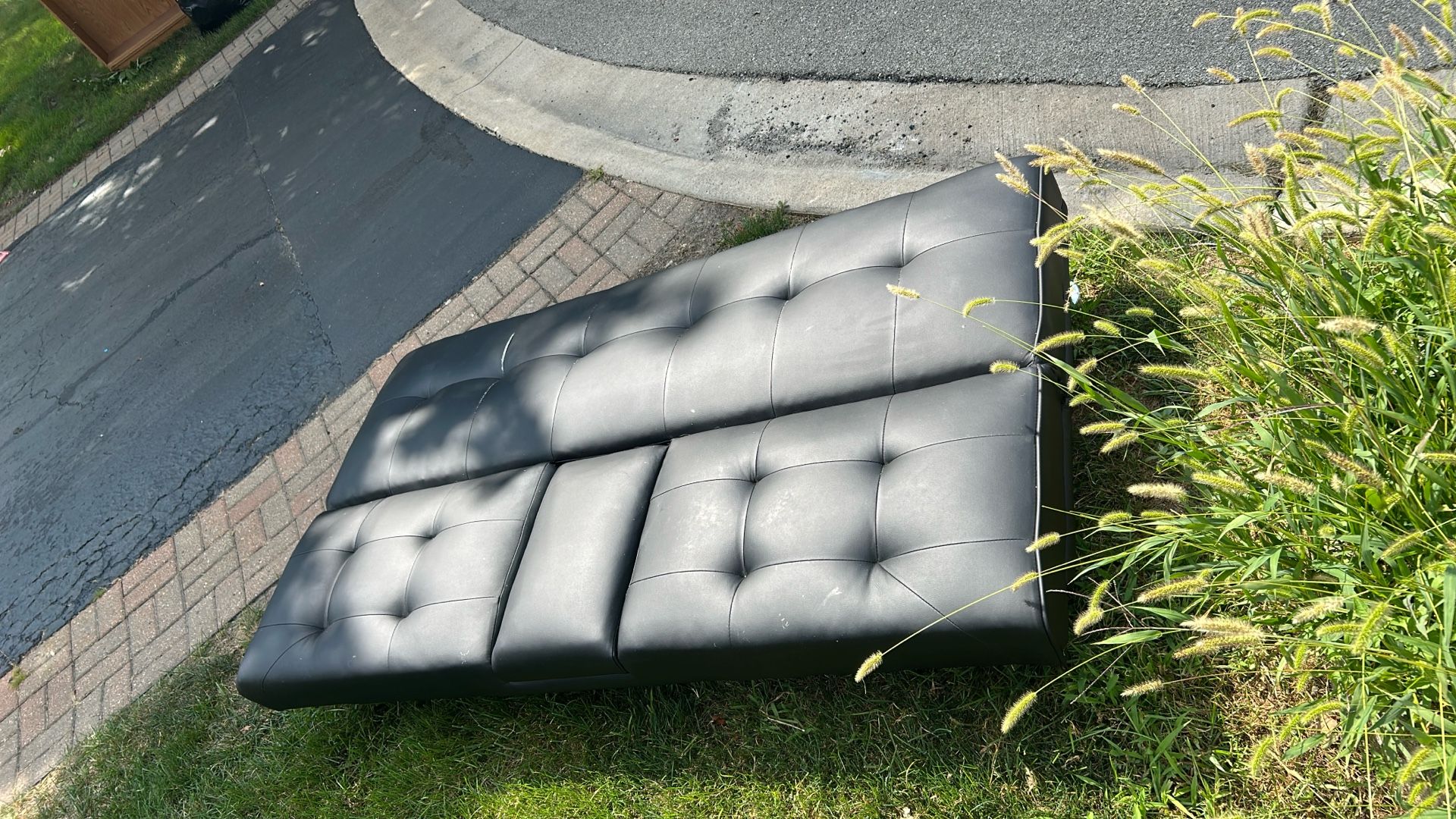 Foldable Futon With Cupholder 