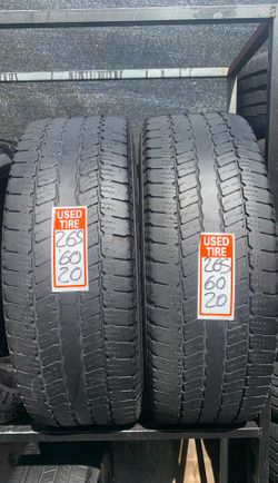 Tires 265/60/20 good year