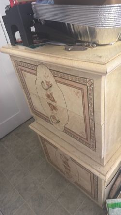 Two cabinets