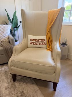 Leather Accent Chair