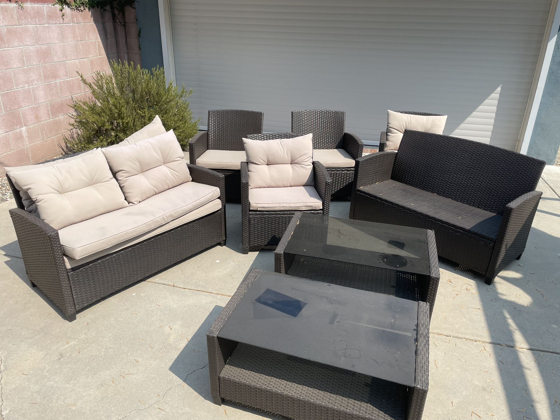 8 Pc Outdoor Patio Furniture