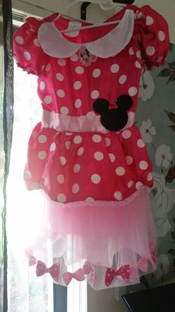 Minnie Mouse Dress 4-6small girls